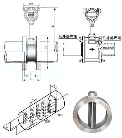 涡街流量计(图1)