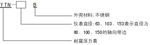 耐震压力表(图2) 耐震压力表(图2)